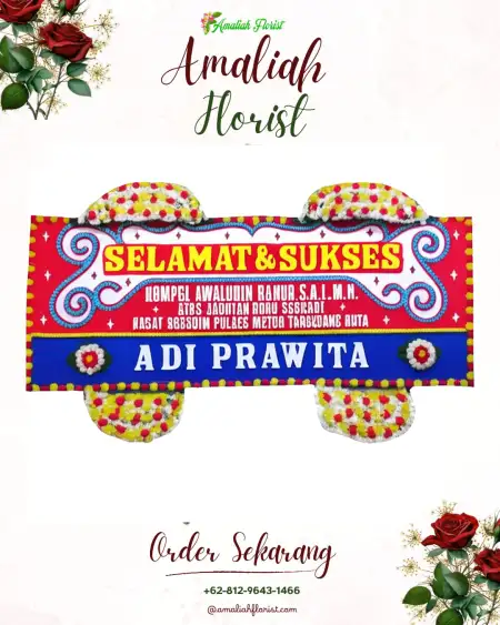 Papan Bunga Ucapan Selamat Pandansari